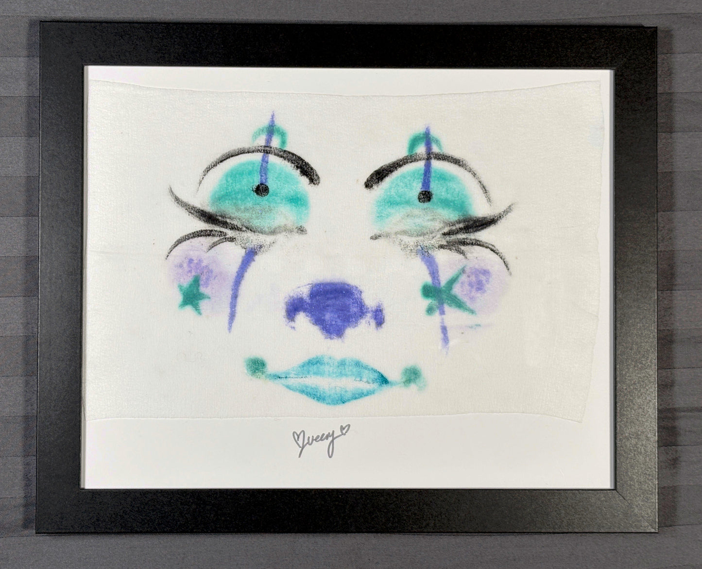 face impression framed