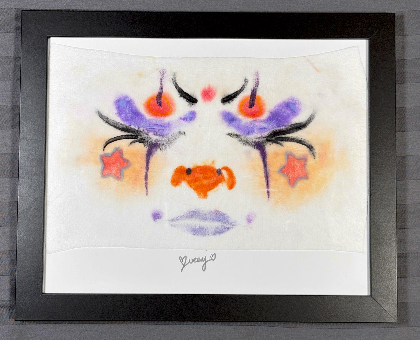 face impression framed