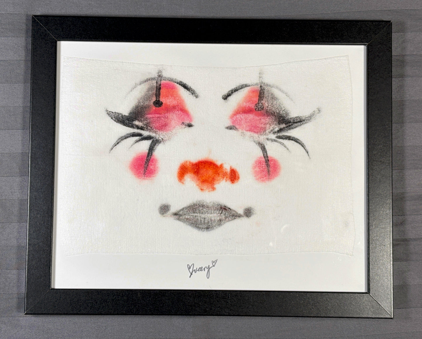face impression framed